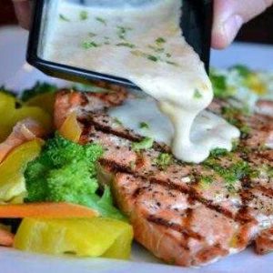 Salmón a la parrilla